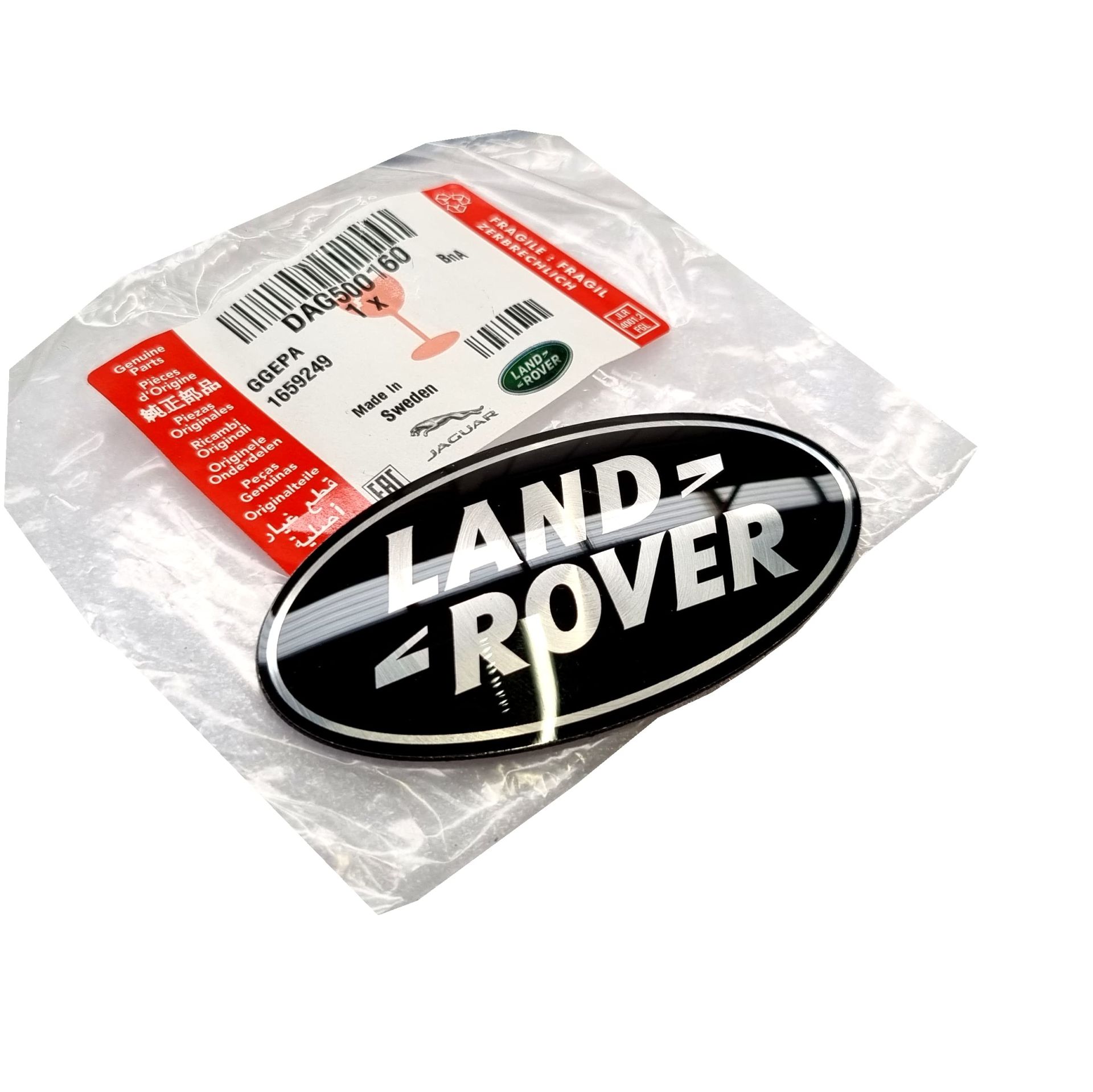 DAG500160 - ÖN PANJUR LOGOSU/SİYAH 3.0/4.2 (VOGUE/SPORT) - Land Rover