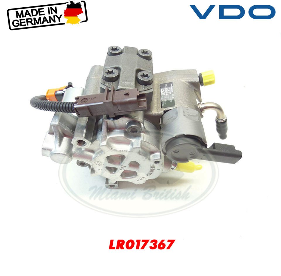 LR017367G - YÜKSEK BASINÇ POMPASI (2.7/DİSC.S3-4/SPORT) - Vdo