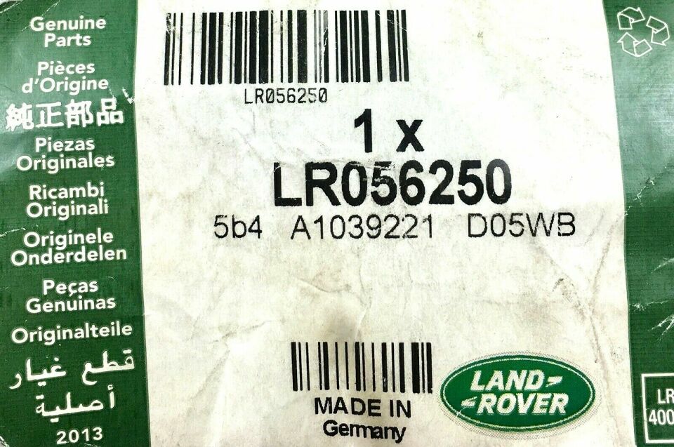 LR056250 - TURBO HORTUMU 3.0L V6 (RRS/VOGUE/2015) - Land Rover
