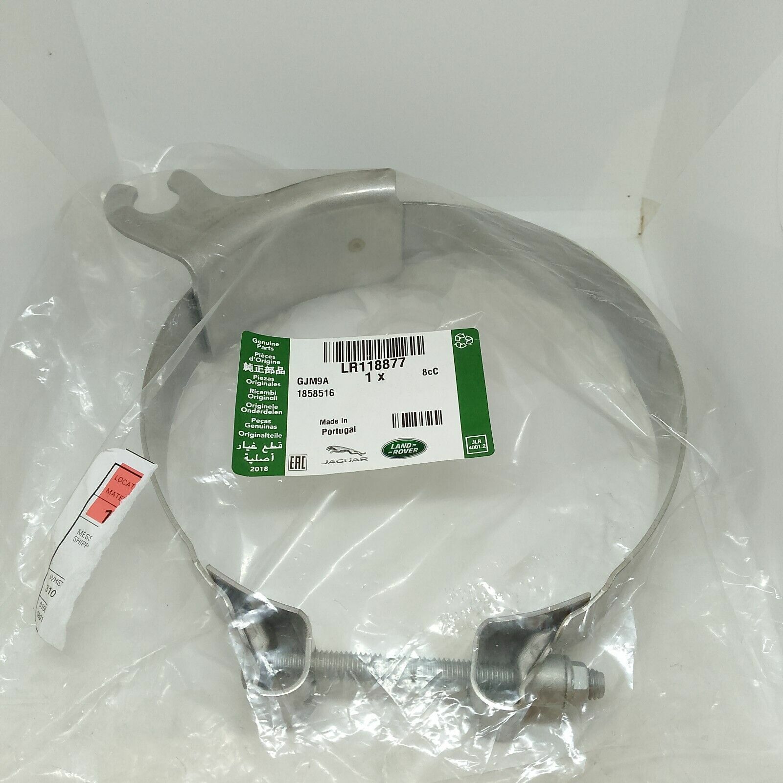 LR118877 - EGZOZ KELEPÇESİ 2.0 DZL. (VELAR/NEW DEF.) - Land Rover
