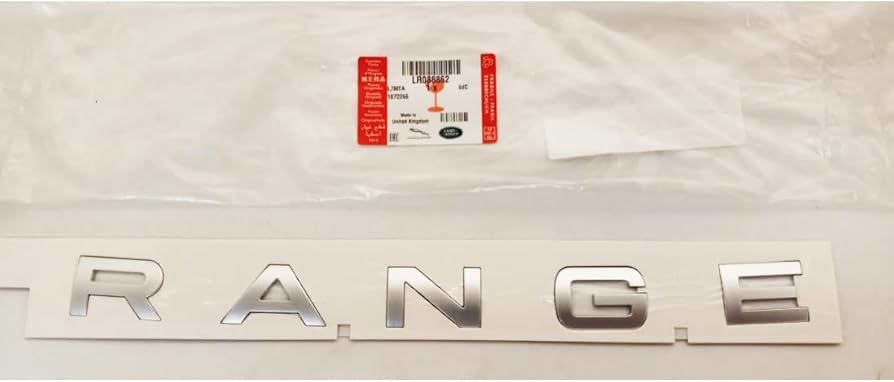 LR088862G - ÖN RANGE YAZI (3.0L V6) - ROCAS