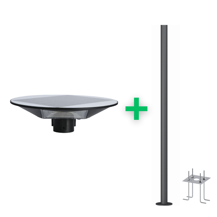 UFO SOLAR PARK ARMATÜRÜ +3M DİREK