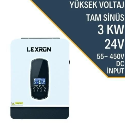 3KW MPPT AKILLI INVERTER (YÜKSEK VOLTAJ)