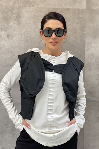 Heybe Cepli Tasarım Unisex Yelek
