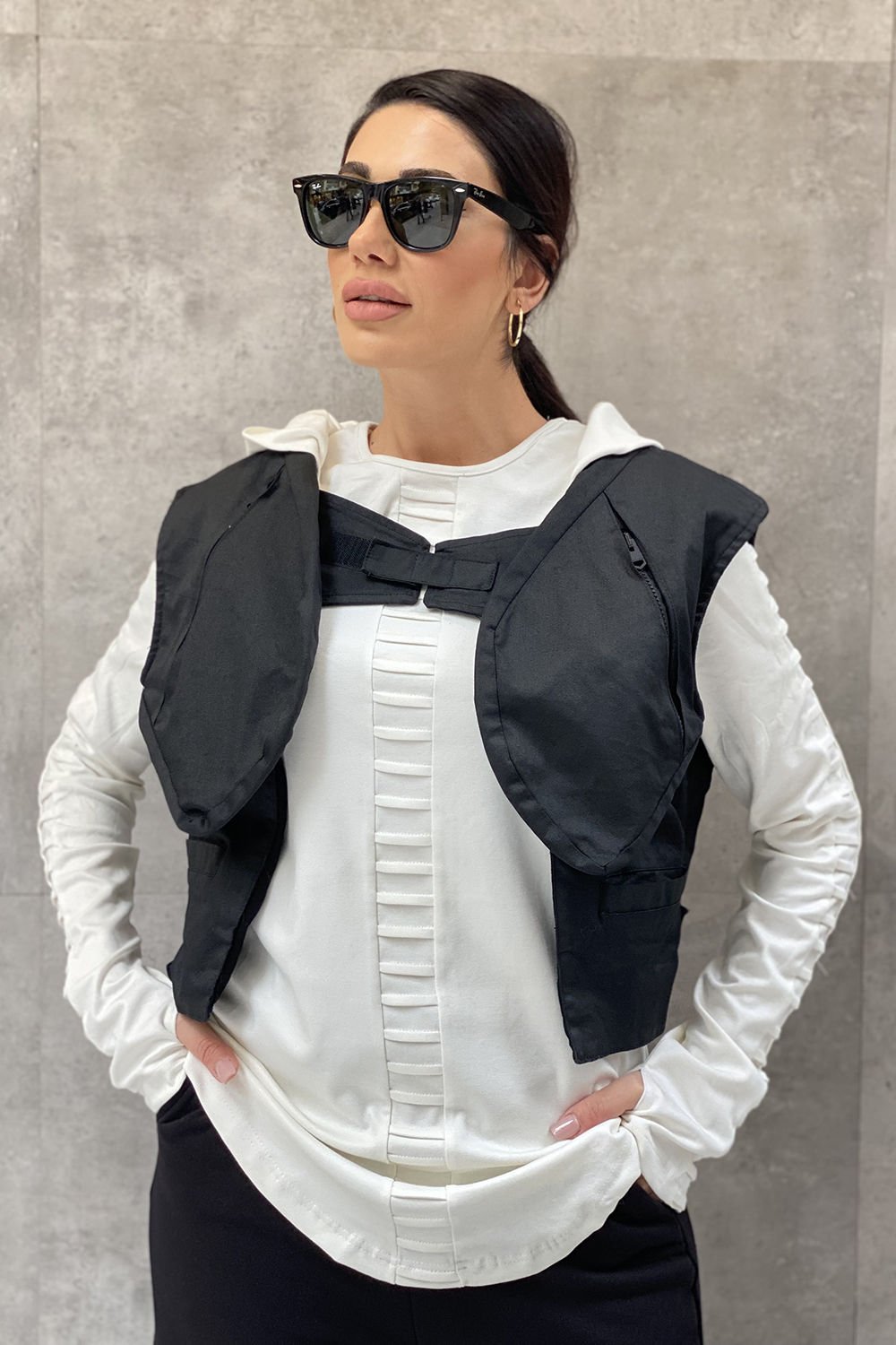 Heybe Cepli Tasarım Unisex Yelek