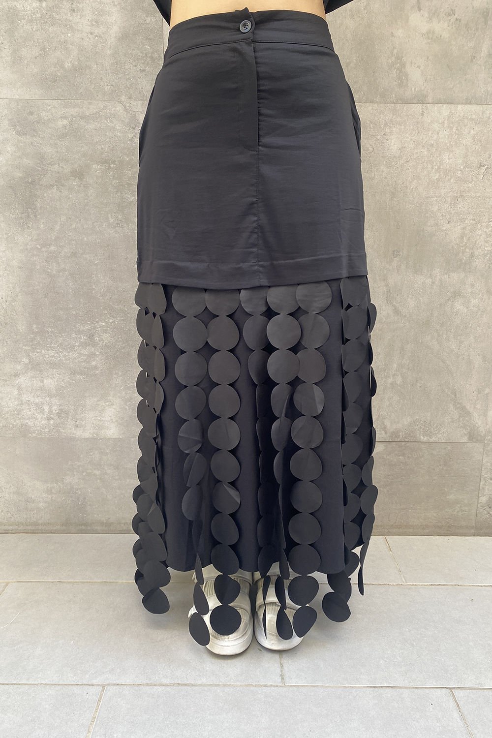 Tasarım Oversize Saçaklı Etek