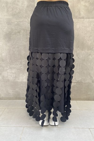 Tasarım Oversize Saçaklı Etek