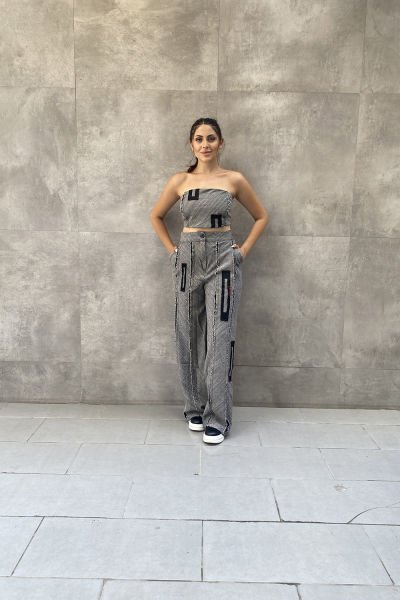 ''H Wear'' Tasarım Oversize Pantolon