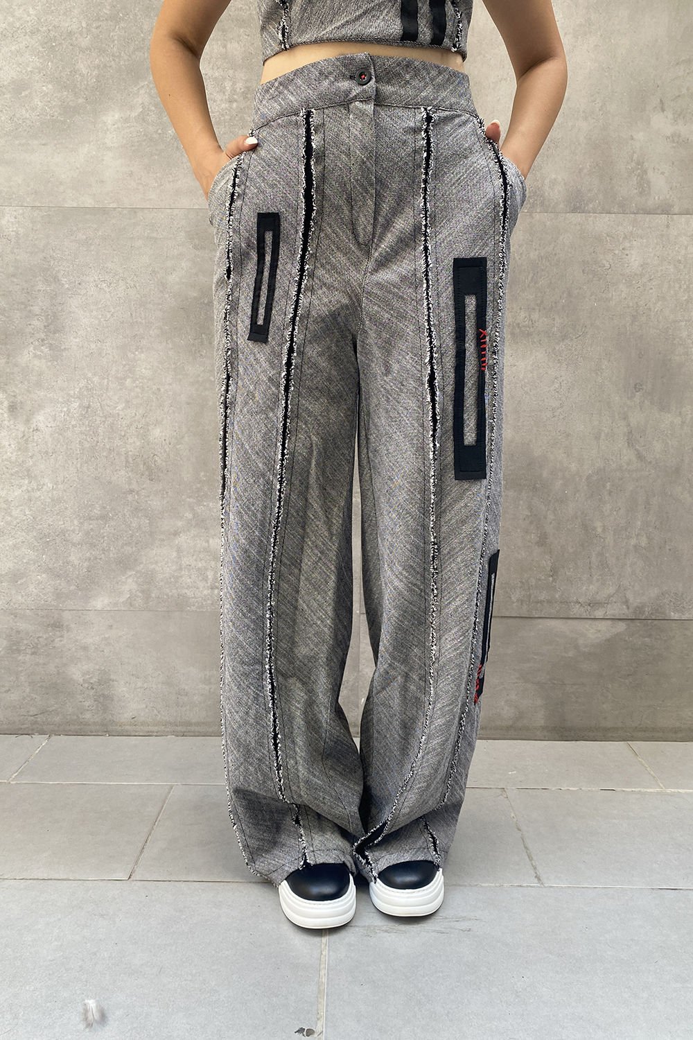 ''H Wear'' Tasarım Oversize Pantolon