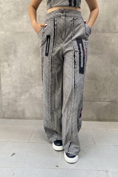''H Wear'' Tasarım Oversize Pantolon