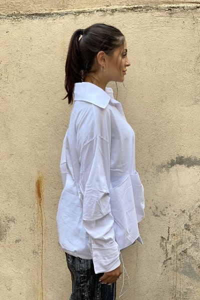 Fiyonk Tasarım Oversize Gömlek