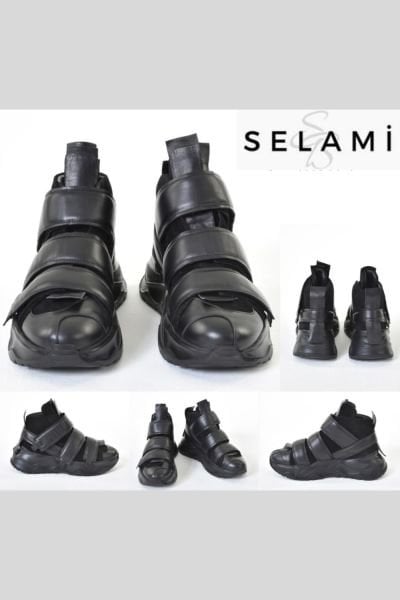 Unisex Deri Spor Ayakkabı