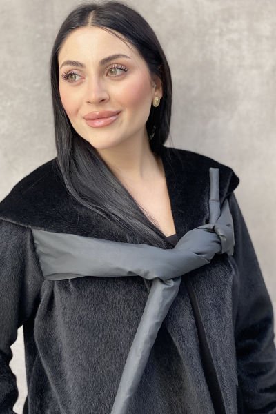 Tasarım Bağlı Oversize Ceket