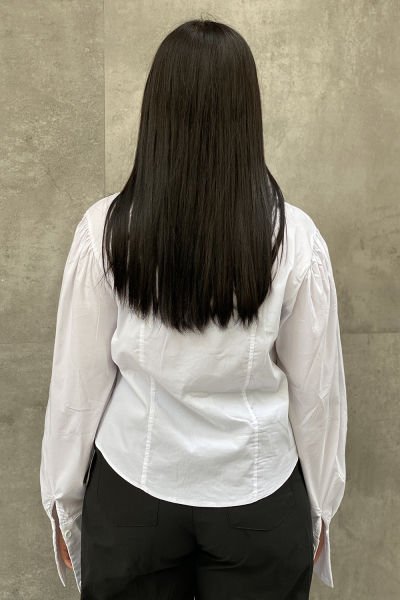 Bağcıklı Tasarım Oversize Gömlek