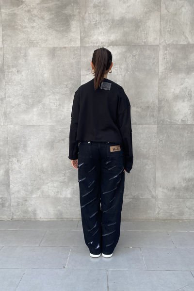 ''H4 Style'' Konsept Tasarım Oversize Sweatshirt
