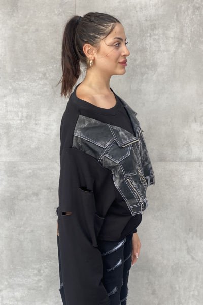 ''H4 Style'' Konsept Tasarım Oversize Sweatshirt