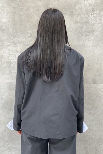Bağcıklı Tasarım Oversize Blazer Ceket