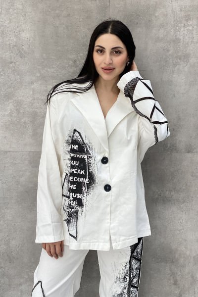 ''Start!'' Konsept Oversize Fileli Pantolon