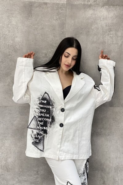 ''Start!'' Konsept Oversize Fileli Pantolon