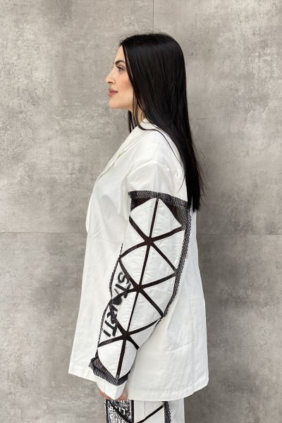 ''Start!'' Konsept Oversize Fileli Pantolon