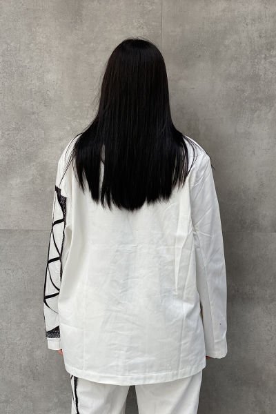 ''Start!'' Konsept Oversize Fileli Pantolon