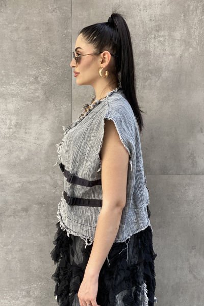 ''H4 Style'' Tasarım Oversize Yelek