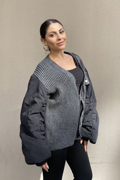 ''H4 Style'' Konsept Tasarım Oversize Hırka