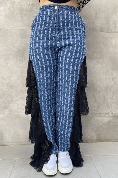 ''H4 Styling'' Tasarım Oversize Pantolon