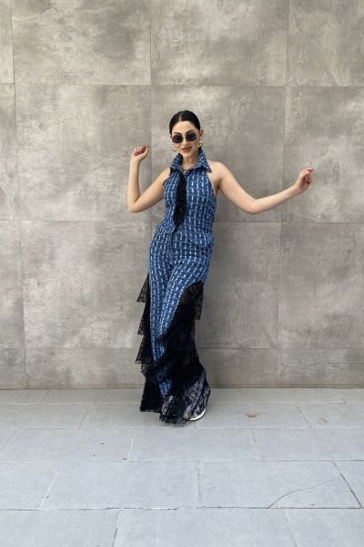 ''H4 Styling'' Tasarım Oversize Pantolon