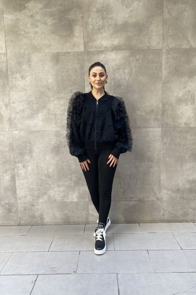 Tül Tasarım Polar Kumaş Ceket