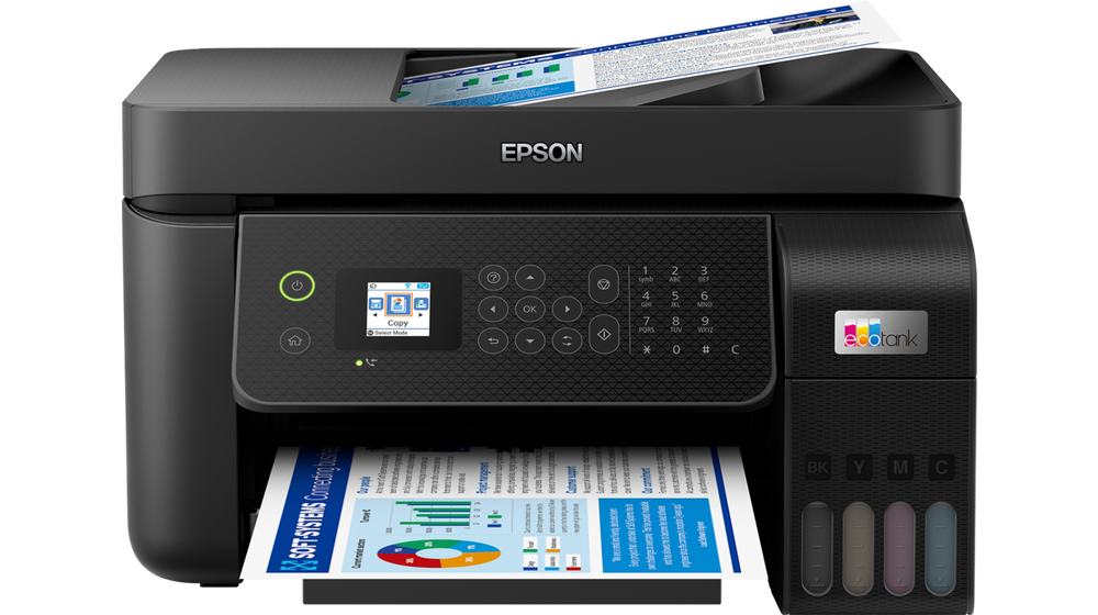 EPSON ECOTANK L5290 FOTOKOPİ, TARAYICI, FAKS,Wi-Fi MÜREKKEP TANKLI YAZICI