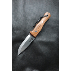 Tanto Bushcraft Knife Böhler N690 Ceviz