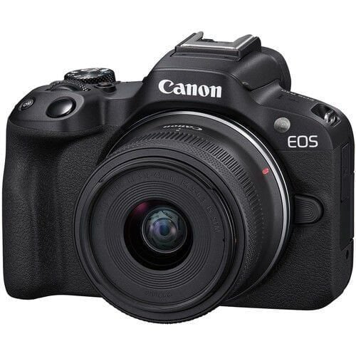 Canon EOS R50 RF-S 18-45mm f4.5-6.3 IS STM Lens (Siyah)