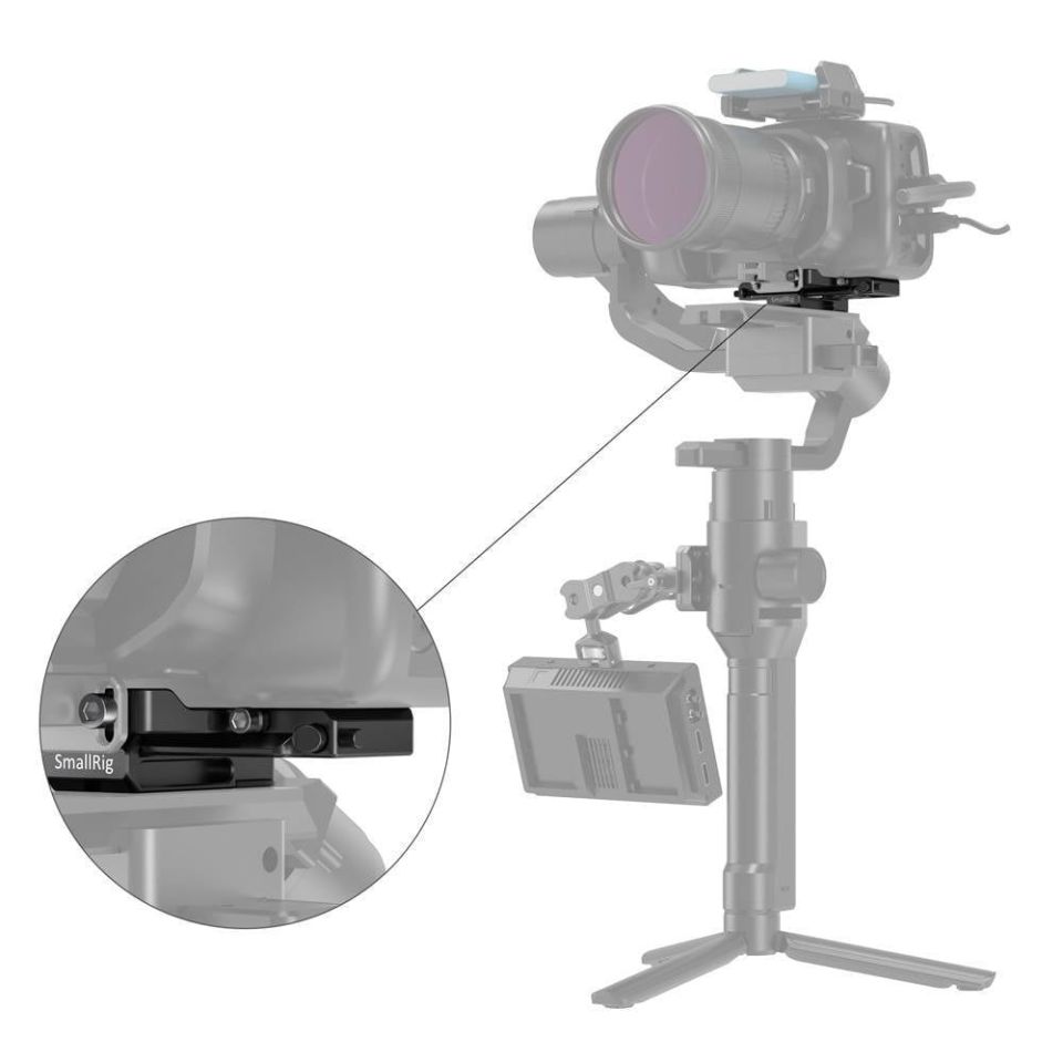 SmallRig BSS2403  BMPCC 4K & 6K için Ofset Kiti ve Ronin S Crena 2 Moza Aır 2