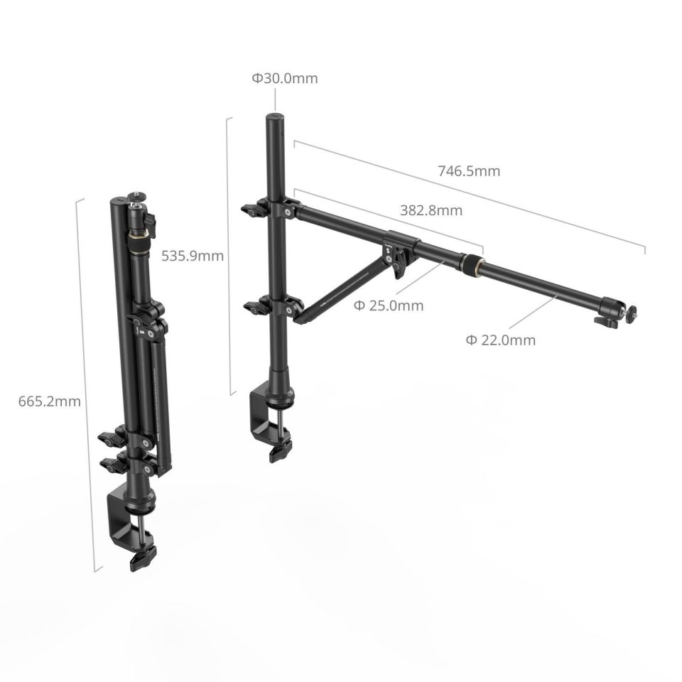 SmallRig 4304 Masaüstü Havadan Fotoğrafçılık / Canlı Yayın Braketi