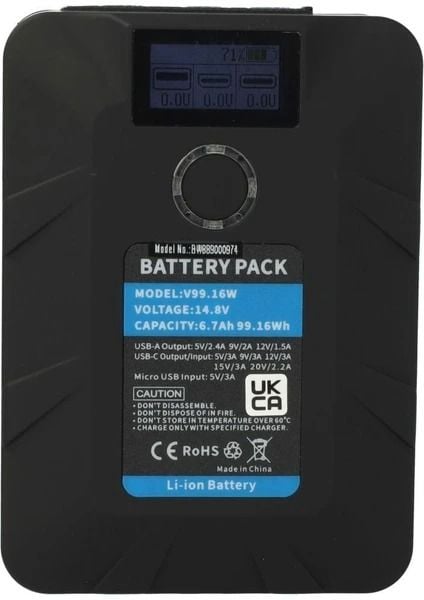 Sanger V-Mount PD100W Battery Pack