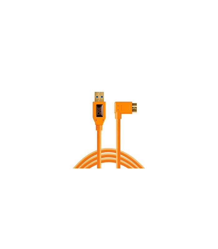 Tether Tools TetherPro USB 3.0 to Micro-B Right Angle Dik Açılı 4.6 m Bağlantı Kablosu