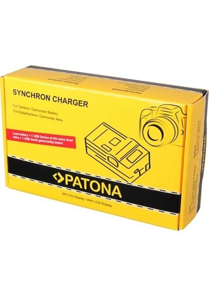 Patona 4557 Synchron USB Şarj Aleti Sony NP-FV50 FV70 FV100