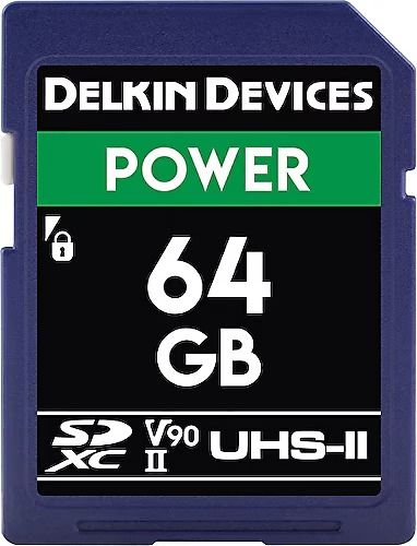 64GB Power SDXC UHS-II 2000X 300MB/s V90 Hafıza Kartı