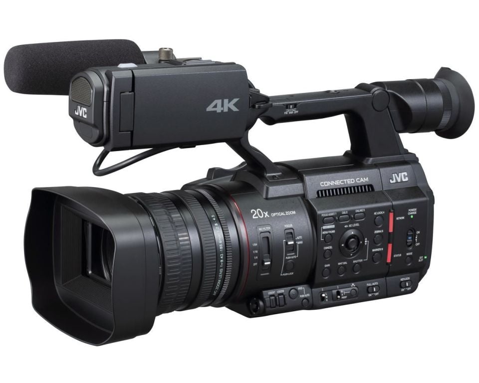 JVC GY-HC500E 4K ENG El Tipi Video Kamera