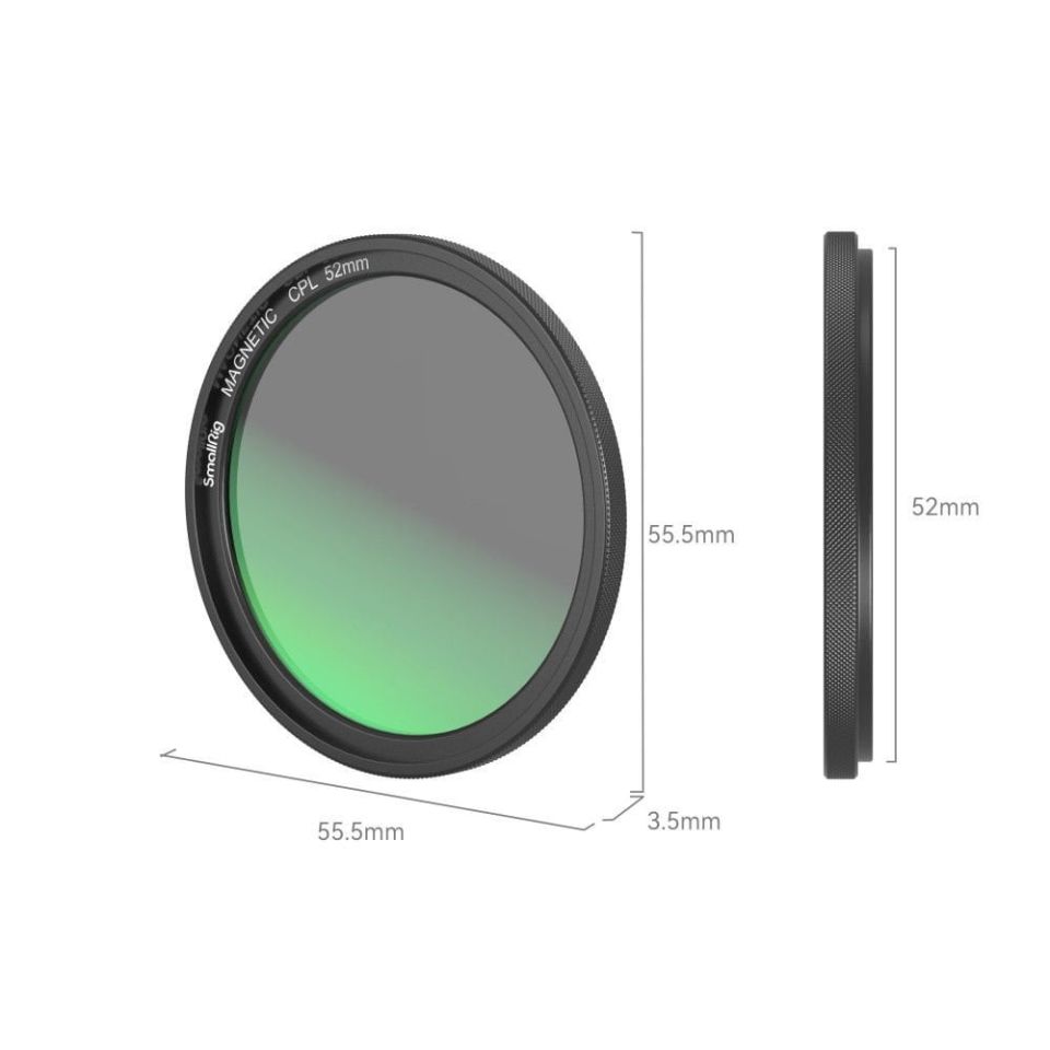 SmallRig 4216 MagEase Manyetik CPL Filtre (52mm)