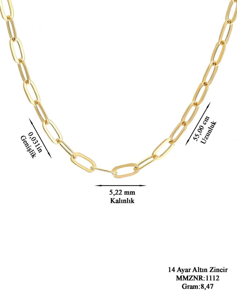 Prenses Pırlanta-14 Ayar Altın İtalyan Zincir