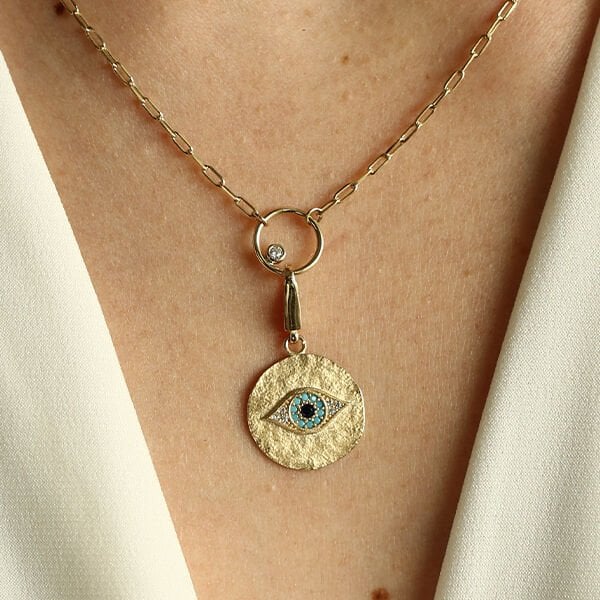 Spiritual Eye Altın Kolye