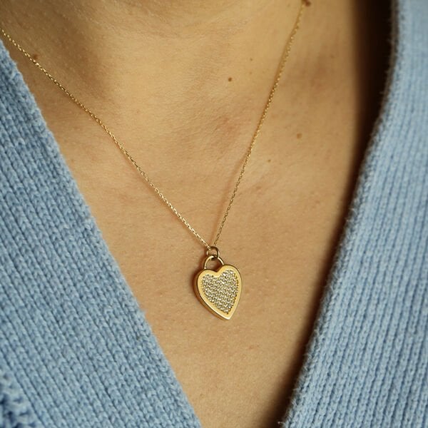 Full of Love Altın Kolye