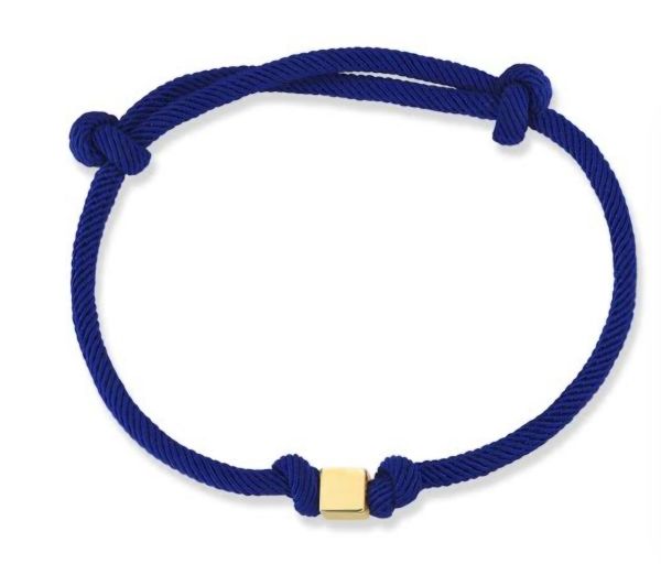 Altın unisex ip  Bileklik