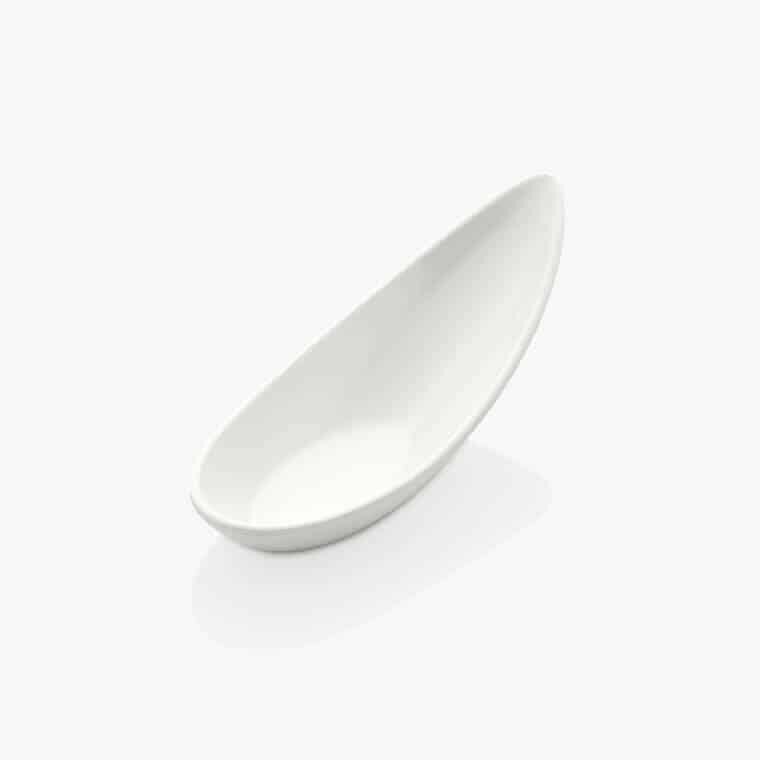 Külsan Thermoset Damla Ramekin, Sos Kasesi, 4.3x11 cm,6 Adet, Beyaz