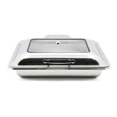 Biradlı GRV-4011 Ekonomik Dikdörtgen Chafing Dish, GN 1/1