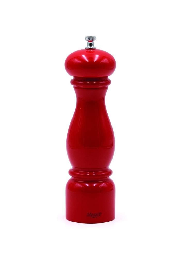 Bisetti Firenze 6250LRL Karabiber Değirmeni Kırmızı 22 cm