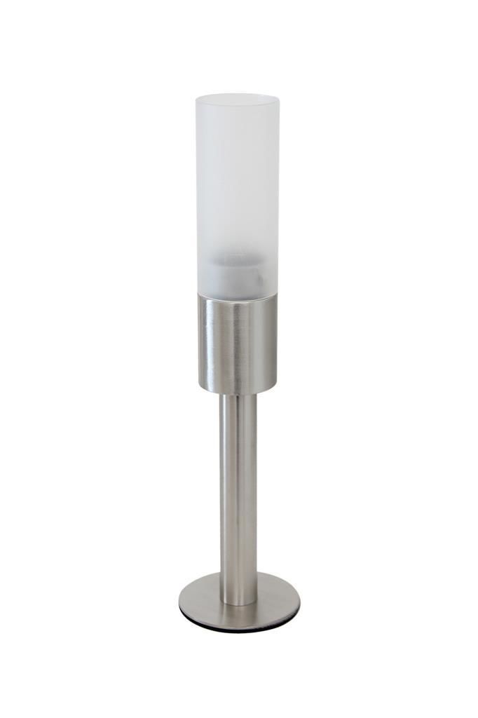 Globy Metal Altlıklı Ayaklı Uzun Kandil, Mumluk, Tealight 33,5 cm