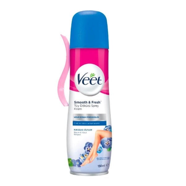 Professional Tüy Dökücü Krem Sprey Bacak & Vücut Bölgesi Hassas Ciltler İçin 2 Adet
